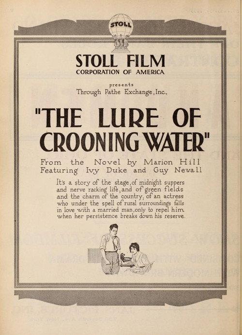 The Lure of Crooning Water 1920 official movie poster