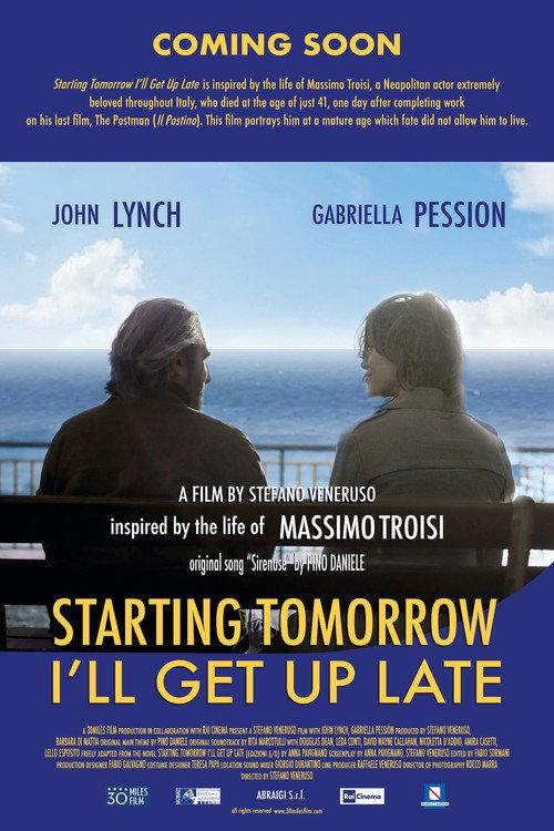Starting Tomorrow I'll Get Up Late 2023 official movie poster