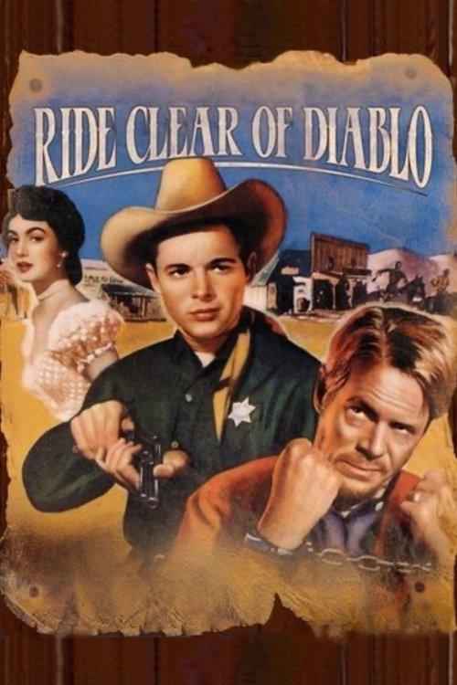 Ride Clear of Diablo 1954 official movie poster