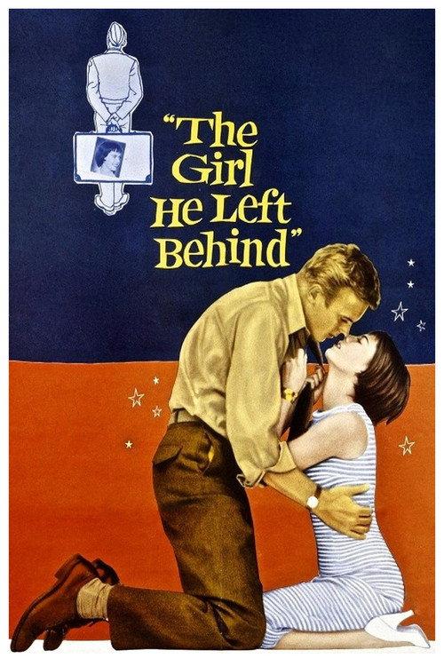 The Girl He Left Behind 1956 official movie poster