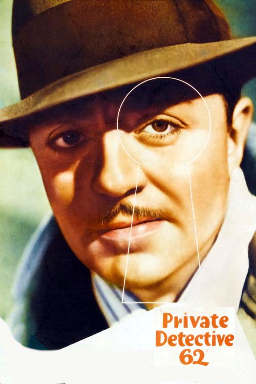 Private Detective 62 1933 official movie poster