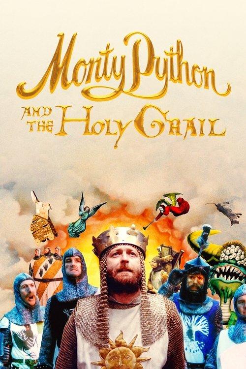 Monty Python and the Holy Grail 1975 official movie poster