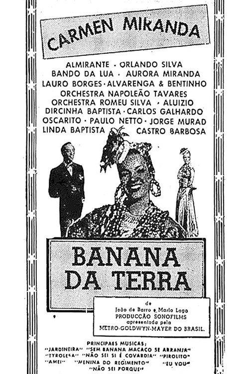 Banana-da-Terra 1939 official movie poster