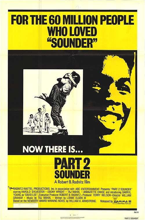 Sounder, Part 2 1976 official movie poster