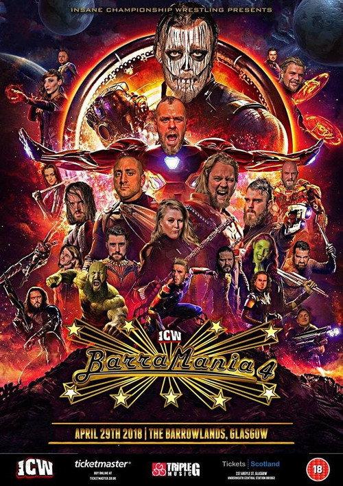 ICW BarraMania 4 2018 official movie poster