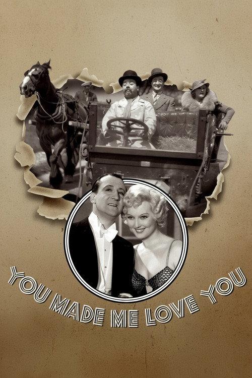 You Made Me Love You 1933 official movie poster