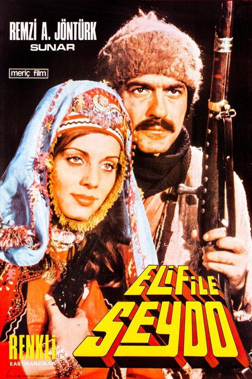 Elif ile Seydo 1972 official movie poster