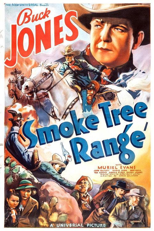 Smoke Tree Range 1937 official movie poster