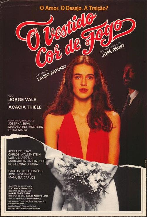 O Vestido Cor de Fogo 1985 official movie poster