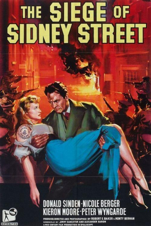 The Siege of Sidney Street 1960 official movie poster