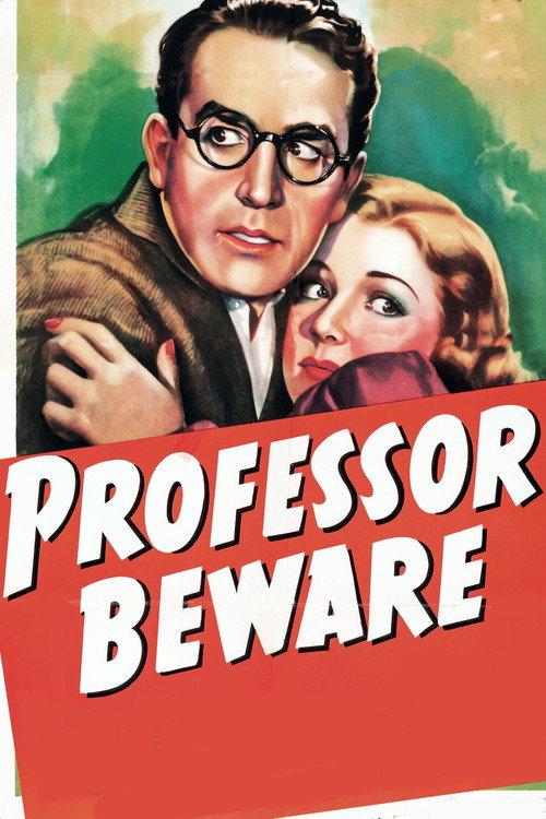 Professor Beware 1938 official movie poster