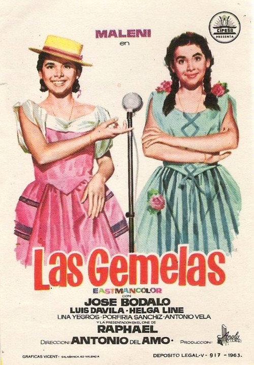 The Twins 1963 official movie poster