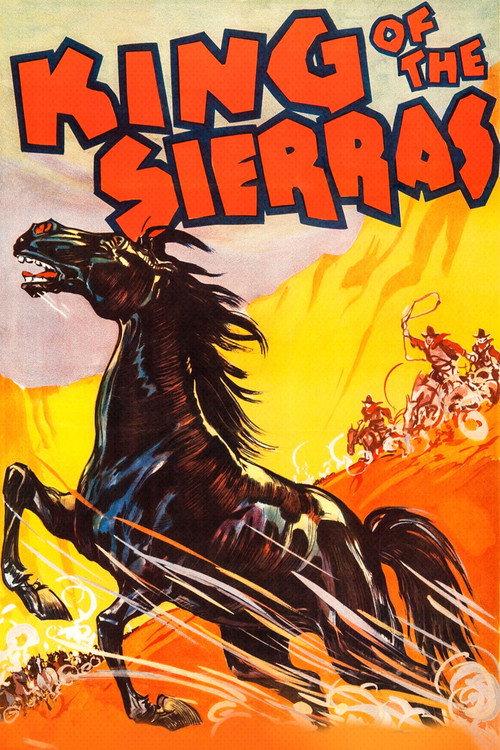 King of the Sierras 1938 official movie poster