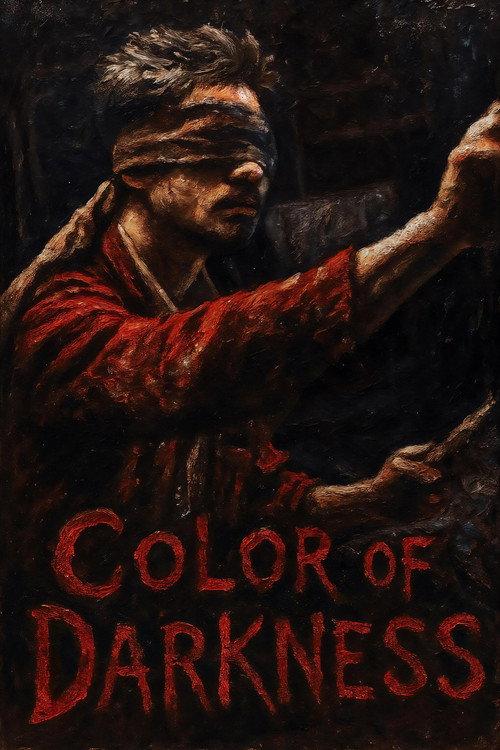 The Color of Darkness 2025 official movie poster