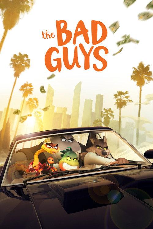 The Bad Guys 2022 official movie poster