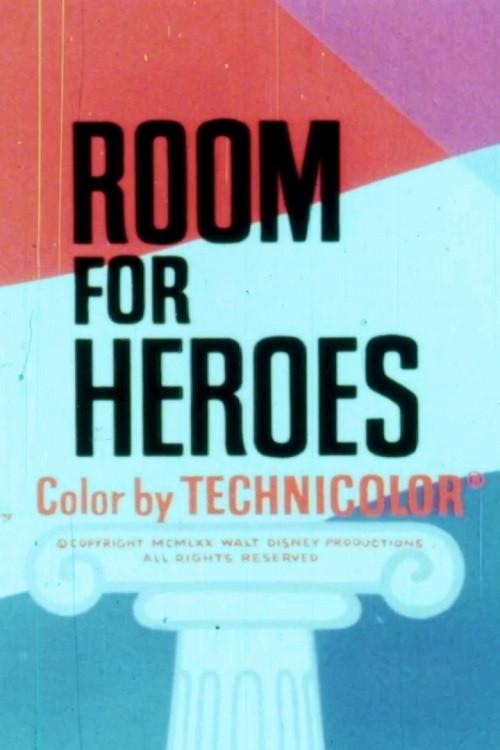 Room for Heroes 1971 official movie poster