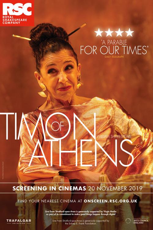 RSC Live: Timon of Athens 2019 official movie poster