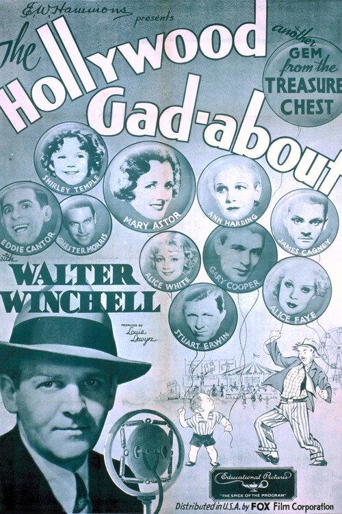 The Hollywood Gad-About 1934 official movie poster