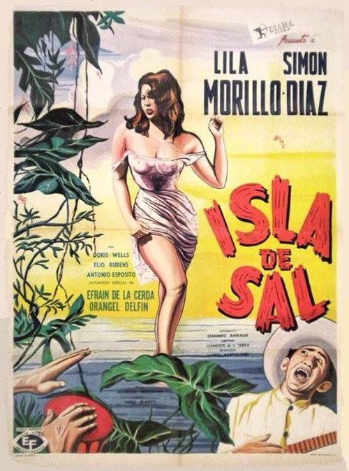 Isla de sal 1964 official movie poster