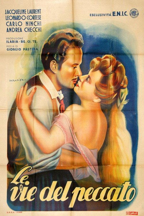 Le vie del peccato 1946 official movie poster
