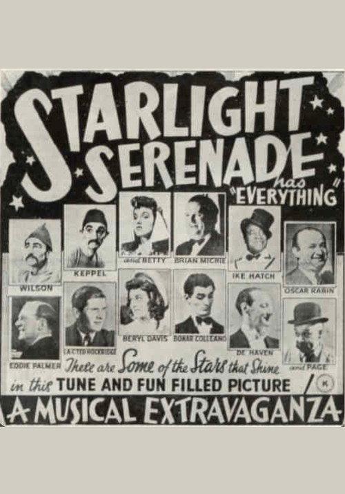Starlight Serenade 1944 official movie poster