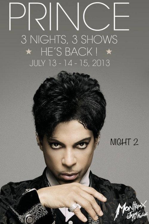 Prince: Montreux 2013 (Night 2) 2013 official movie poster