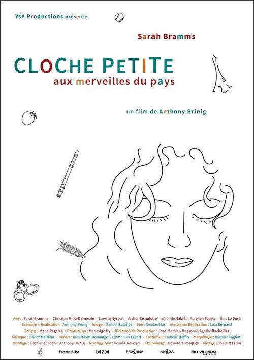 Cloche petite aux merveilles du pays 2023 official movie poster