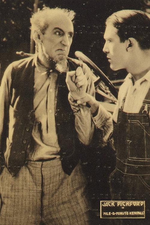 Mile-a-Minute Kendall 1918 official movie poster