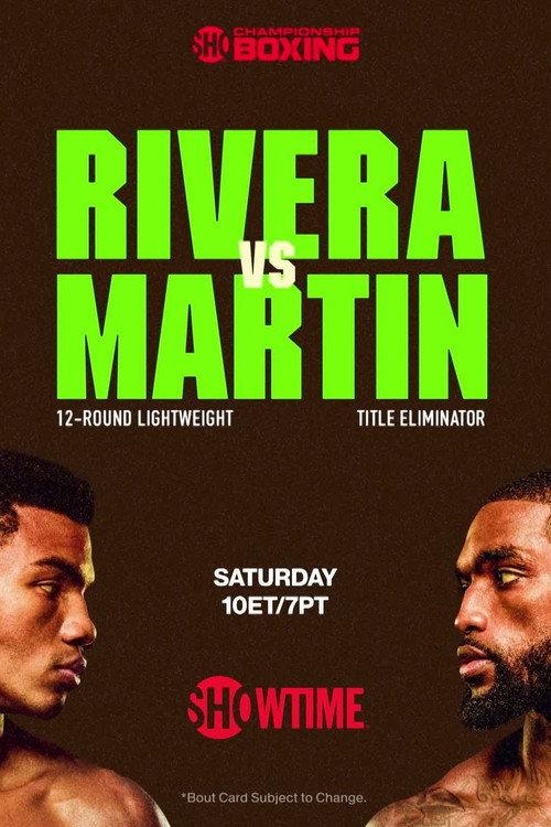 Michel Rivera vs. Frank Martin 2022 official movie poster