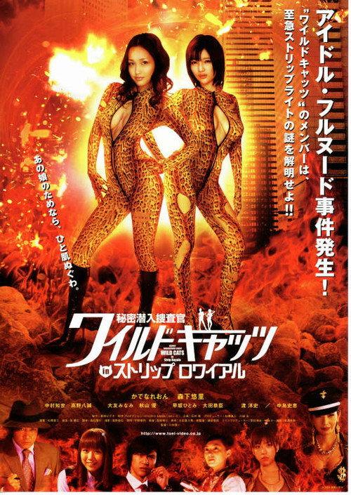 Secret Undercover Agent: Wild Cats In Strip Royale 2008 official movie poster
