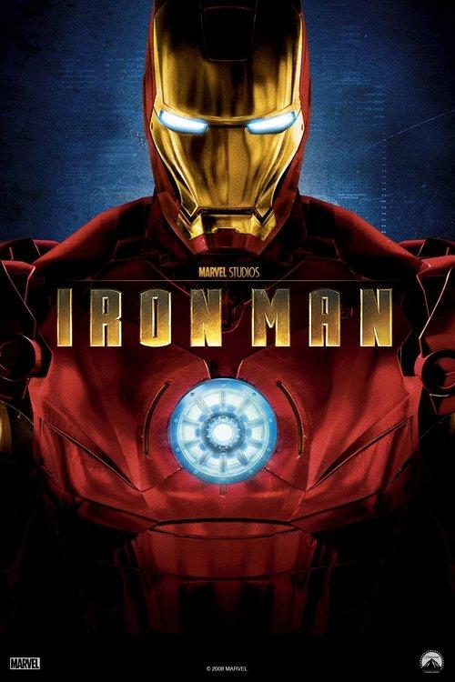 The Invincible 'Iron Man' 2008 official movie poster