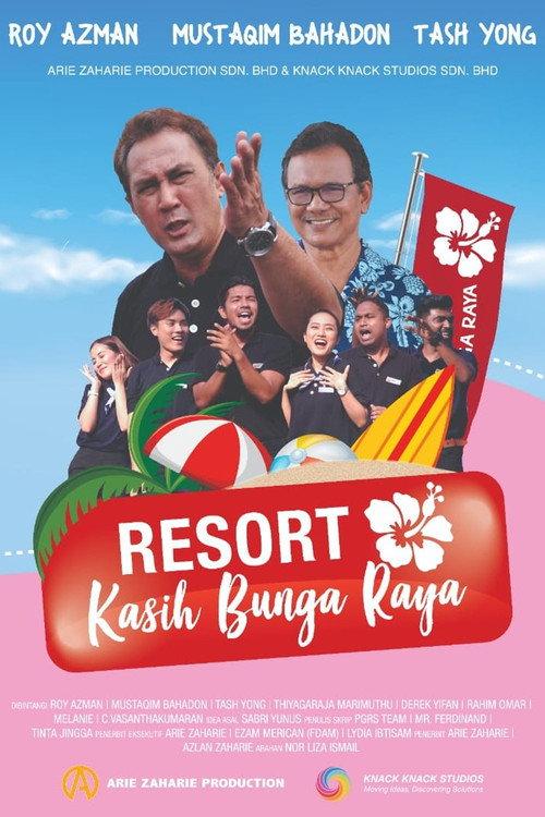 Resort Kasih Bunga Raya 2021 official movie poster