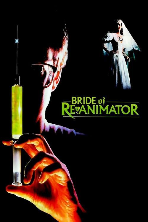 Bride of Re-Animator 1990 official movie poster