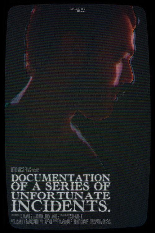 Documentation of a series of unfortunate incidents 2023 official movie poster