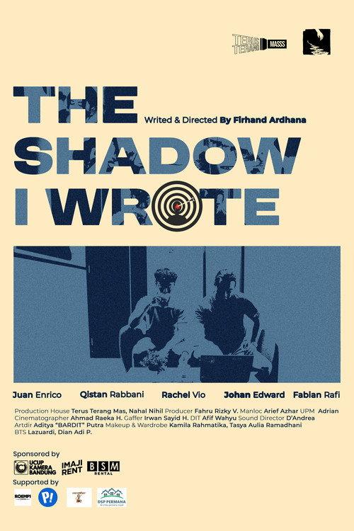 The Shadow I Wrote 2025 official movie poster