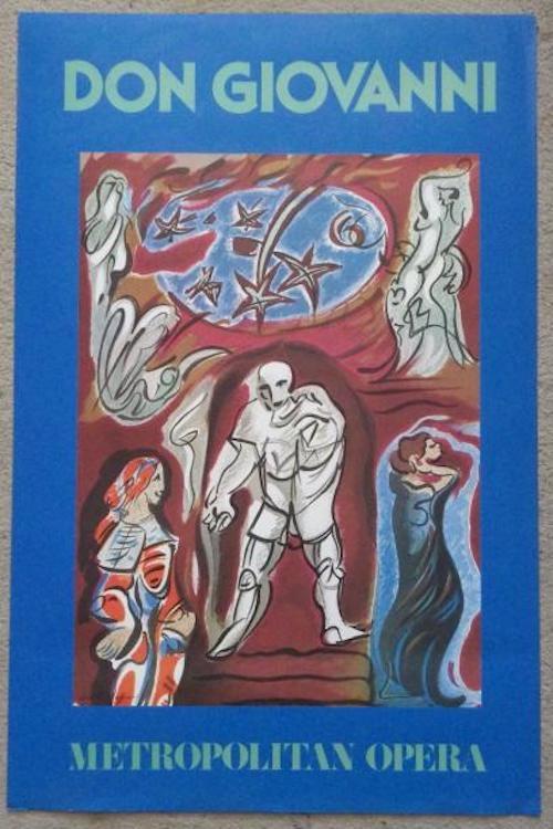The Metropolitan Opera: Don Giovanni 1978 official movie poster