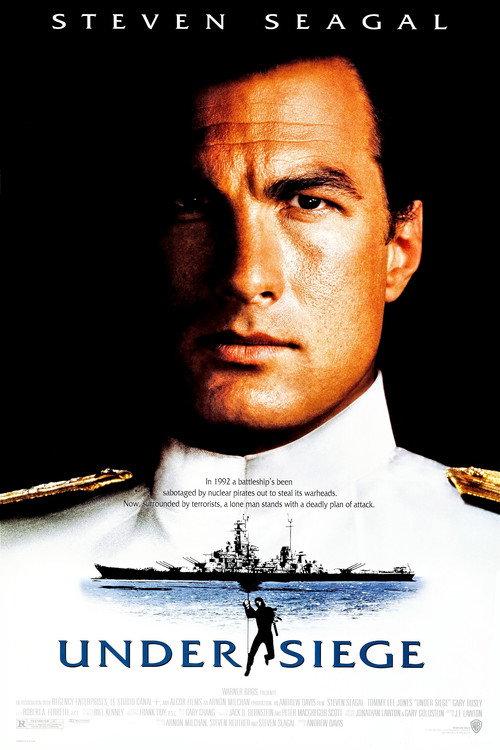 Under Siege 1992 official movie poster