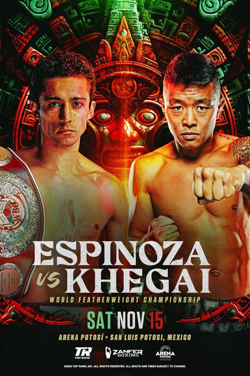 Rafael Espinoza vs. Arnold Khegai 2025 official movie poster