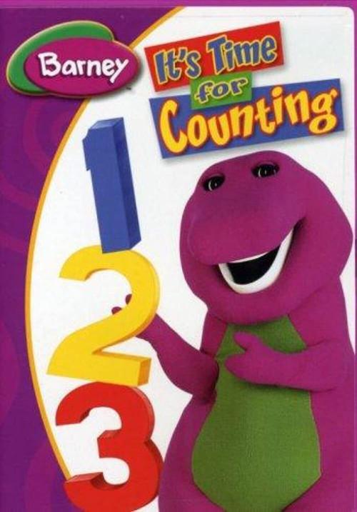 Barney: It's Time for Counting 1998 official movie poster