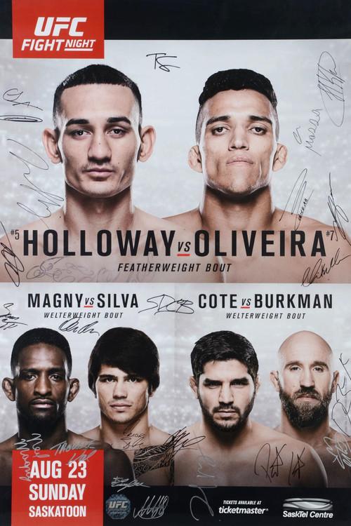 UFC Fight Night 74: Holloway vs. Oliveira 2015 official movie poster