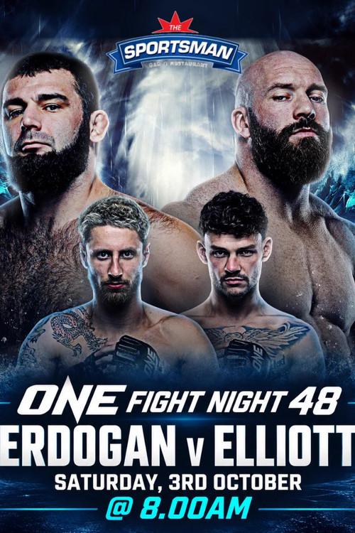 ONE Fight Night 48: Erdogan vs. Elliott 2026 official movie poster