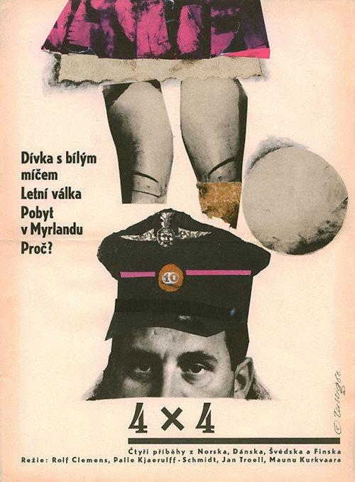 4 x 4 1965 official movie poster