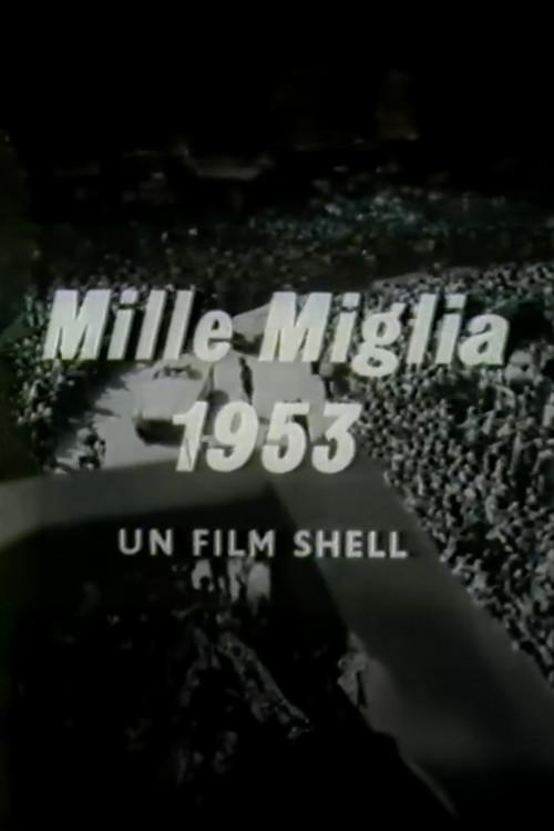 Mille Miglia 1953 official movie poster
