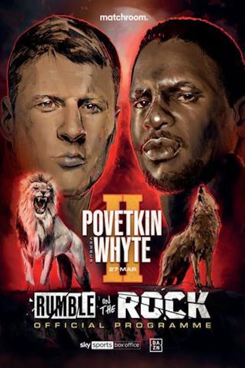 Alexander Povetkin vs. Dillian Whyte II 2021 official movie poster