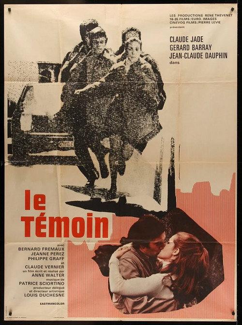 The Witness 1969 official movie poster