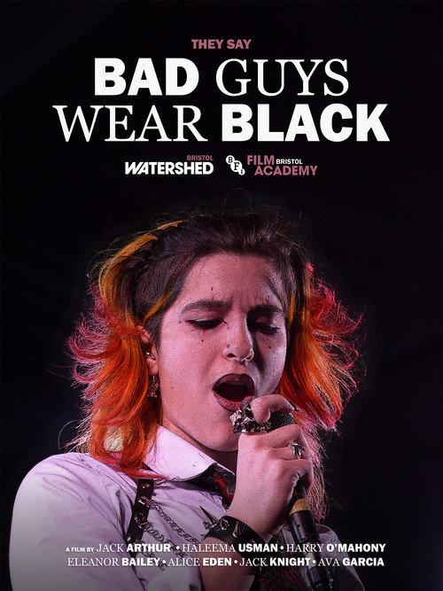 Bad Guys Wear Black 2026 official movie poster