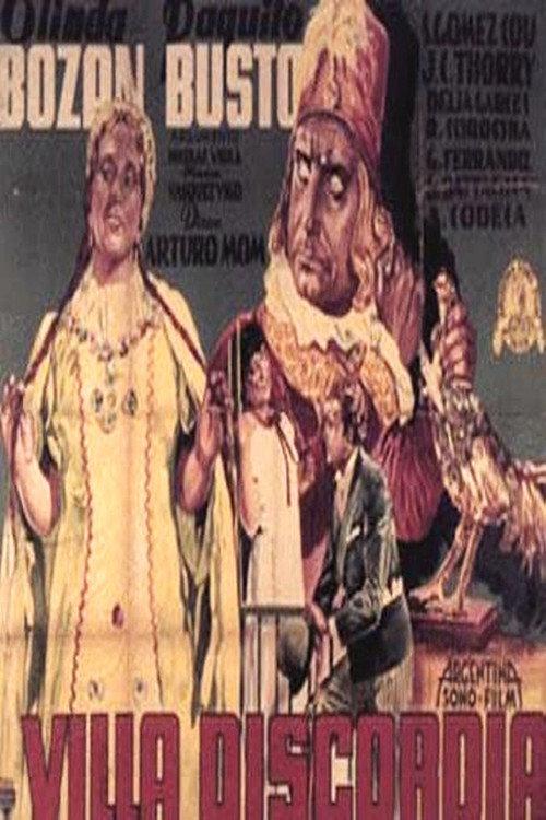 Villa Discordia 1938 official movie poster