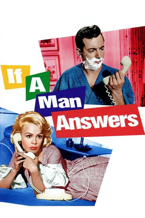 If a Man Answers 1962 official movie poster