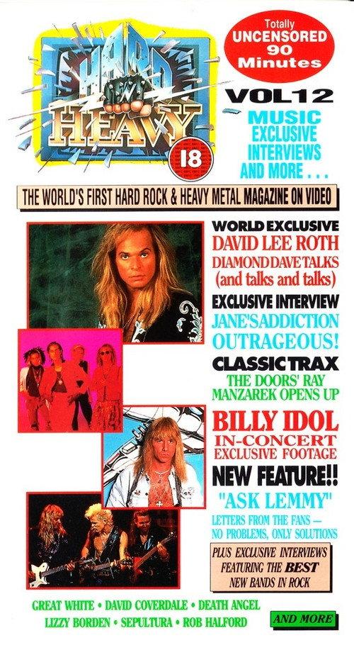 Hard 'N Heavy Volume 12 1991 official movie poster