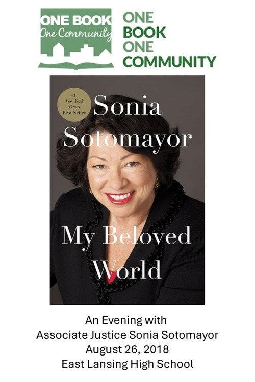My Beloved World - An Evening with Associate Justice Sonia Sotomayor 2018 official movie poster
